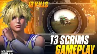RAW T3 SCRIMS GAMEPLAY BGMI 🥵||BEAT JONE ROTATION 😱|| BGMI SCRIMS TIPS&TRICK 😳
