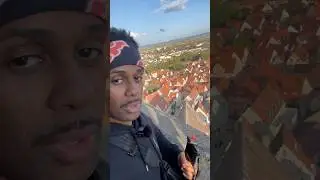 American VISITS Germany&rsquo;s ATTACK ON TITAN CITY: N&ouml;rdlingen #americaningermany #germany #shortsviral
