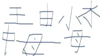 中文基础 第二课 笔画顺序 / Basic Chinese lesson 2 Stroke Order