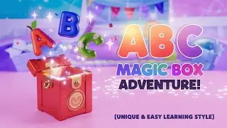 ABC Magic Box | Letters and Objects Reveal for Kids Learning | A to Z alphabet learning