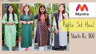 Myntra kurta Set Haul Under 1000/- | Myntra Epic Fashion Sale 2020
