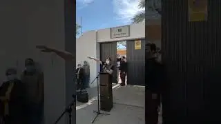Procesión escolar CEIP Vicente Aleixandre. Pregón de Jesús Reyes