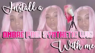 Worth It? $40 Pink Synthetic Lace Front Wig ft.SHEIN🫣
