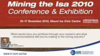 IIR Interview - Nick Oliver on minerals exploration and research activity in the Isa