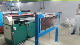 YSD DOUBLE CREEL 240 200 SPINDLES SPLIT WARPING MACHINE
