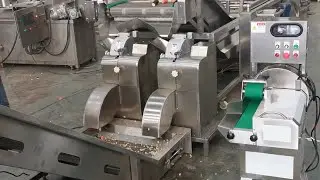 Cucumber Carrot Cubes Process Machine Potato Eggplant Washing AirDrying Production Line