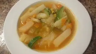 Vegetable soup - ASMR