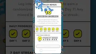 Weekly Sparklet Bonus in Upland #passiveincome #crypto #web3gaming