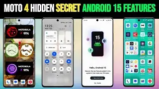 Moto Android 15 Update : 4 New Crazy Ghatak Features 👽