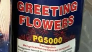 Greeting Flowers Fountain  PG5000 l NYE 2025 Philippines