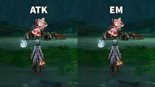 Arlecchino ATK vs EM Sands in Citlali Melt Team | Genshin Impact
