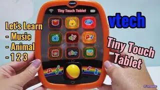 Best Educational Toys, ABC, 123, Music - Vtech Tiny Touch Tablet - Let's learn Animal Sound