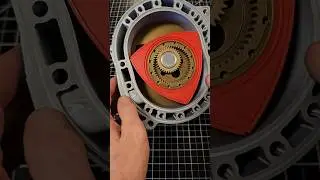 Functional 3D Printed Rotary Engine test fit #3dprinting #engine