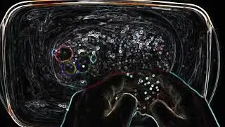 Cosmic Galaxy Slime ASMR: Black Void Stretching with Glitter Stars & Charms