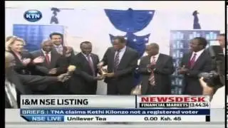 I&M Bank lists in the NSE