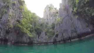 El Nido - limestone cliffs & lagoon