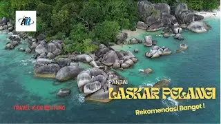 Akhirnya Ke Pantai Laskar Pelangi Belitung! Ini Suasananya 🏝️🌈 #PantaiLaskarPelangi