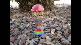 Winda Fireworks - Snow Cone Fountain Strawberry