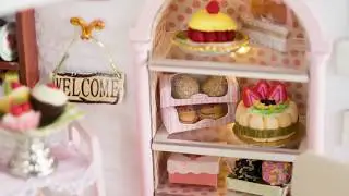 DIY Miniature Cake Shop Dollhouse | &ldquo;Cake Diary&rdquo; Full Build & Tour