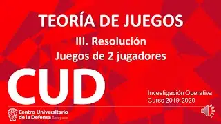 Teoría de juegos: Resolución