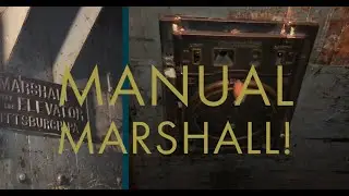 RARE ANTIQUE hand-operated Marshall freight Elevator 2 - Wd21Whse,19,1 - Pittsburgh, PA