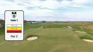 Cleveland Golf Club 1st Hole Flyover