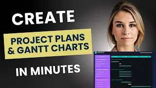 AI built my project plan and gantt chart in 10 Minutes