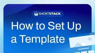 How to Set Up a Template