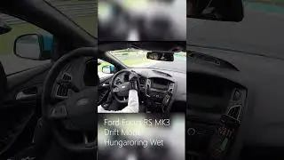 Drifting | Focus RS MK3 | Hungaroring wet #hungaroring #focusrs #drift #driftmode