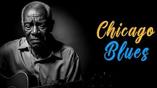 Slow Breathing 🧘‍♂️ Chicago Blues for Relaxing Guitar Meditation | Midnight Blues Voice