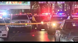 One dead, two injured in Las Vegas Strip shooting