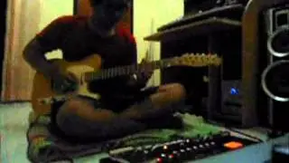 J&D telecaster with Ganee Eargasm 2 Telecaster Pickups with Minor Blues Backing Track