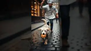 He Caught A Thief, But Found A Hero 😭 #cutepupstudio