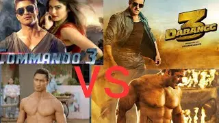 Commando 3 🆚 Dabangg 3 fight scene 2020 |
