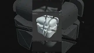 Grid Cut with randomization in Blender 4.0 #shorts #blender