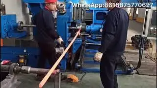 Automatic hot coiling of custom large diameter spring machine