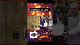 Vikram 32-bit Processor | India&rsquo;s chip that can change the US-China game! 🇮🇳🔥#makeinindia