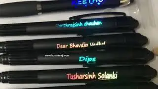 LED Pen || Name Pen || Engraved Pen || BusinessJi&trade; Photo Gifts