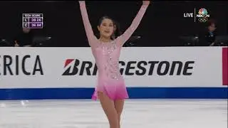 2017 Skate America Miyahara, Satoko SP JPN NBC