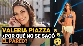 VALERIA PIAZZA revela por qué no se quitó el pareo en el Miss Universo 2016