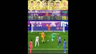 Federico Valverde Penalty Kicks Evolution From FIFA 20 To EA FC 25 #valverde #fc25 #penaltykick