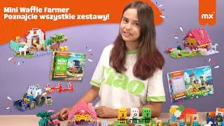 Mini Waffle Farmer 🚜🐄 Poznajcie wszystkie zestawy! | #miniwaffle