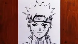 How To Draw Naruto Uzumaki Step By Step | Naruto Drawing Easy | How To Draw Anime Step By Step