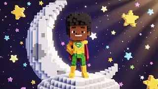 Fortnite Little Hero Built Stairs to the M | Nursery Rhymes for Kids & Baby Songs