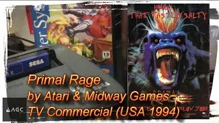 Game Archive - Primal Rage by Atari and Midway Games - TV Commercial USA 1994