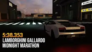 Midnight Racing: Tokyo | Midnight Marathon - Lamborghini Gallardo | 5:38.353 | Part 2