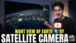Satellite 🛰️ View of Earth 🌎 at Night - Amazing Footage 🌍 