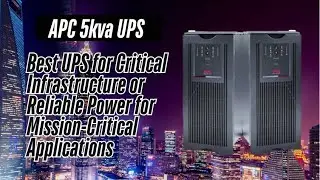 Best UPS for Important Systems/Trustworthy Power for Vital&nbsp;Operations 2025