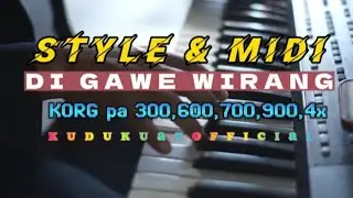 Di Gawe Wirang Tarling Style & Midi KORG Series