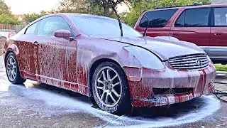 Washing My Abandoned INFINITI G35 After 3 Years!!! (G35 Build EP.04)
